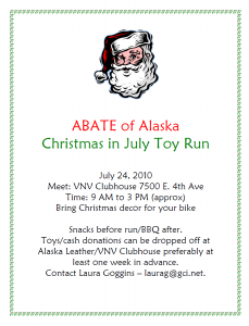 Toy Run